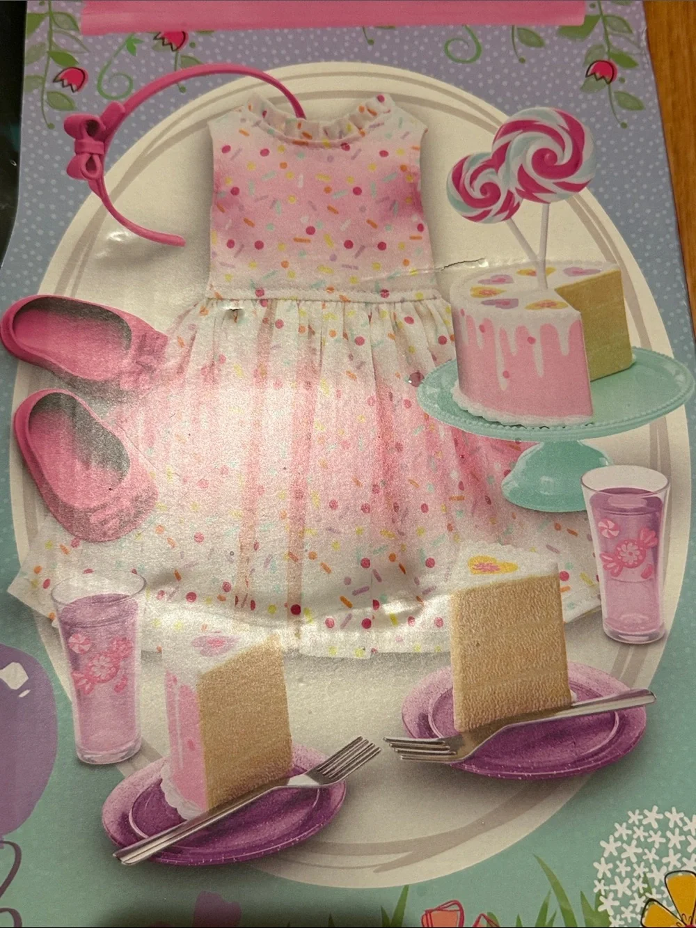 NIB American Girl WellieWishers Emerson Doll Party-Ready Set 14.5” Accessories - Picture 3 of 15